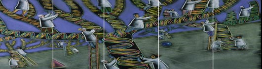 Why use mitochondrial DNA for the maternal lineage test.